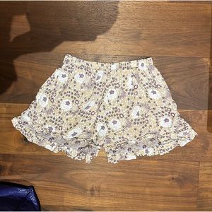 Natalie Martin Relaxed Ruffle Beach Shorts / small